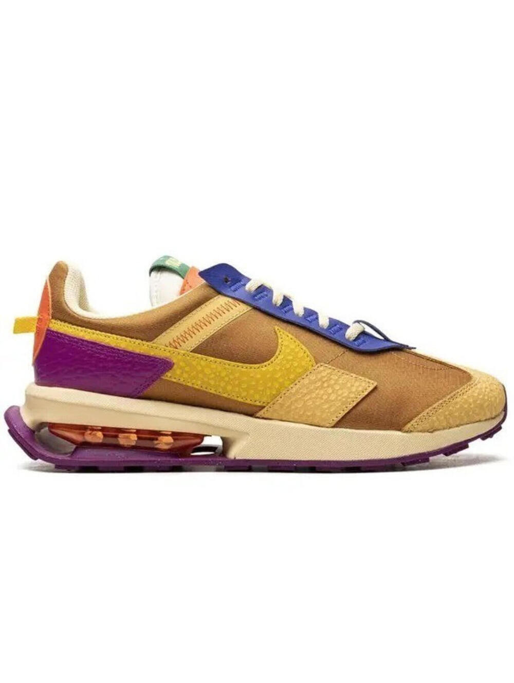 Nike Air Max Pre-Day Sneakers RARE Wheat Yellow Strike Red Shoes Plum 8.5 NEW